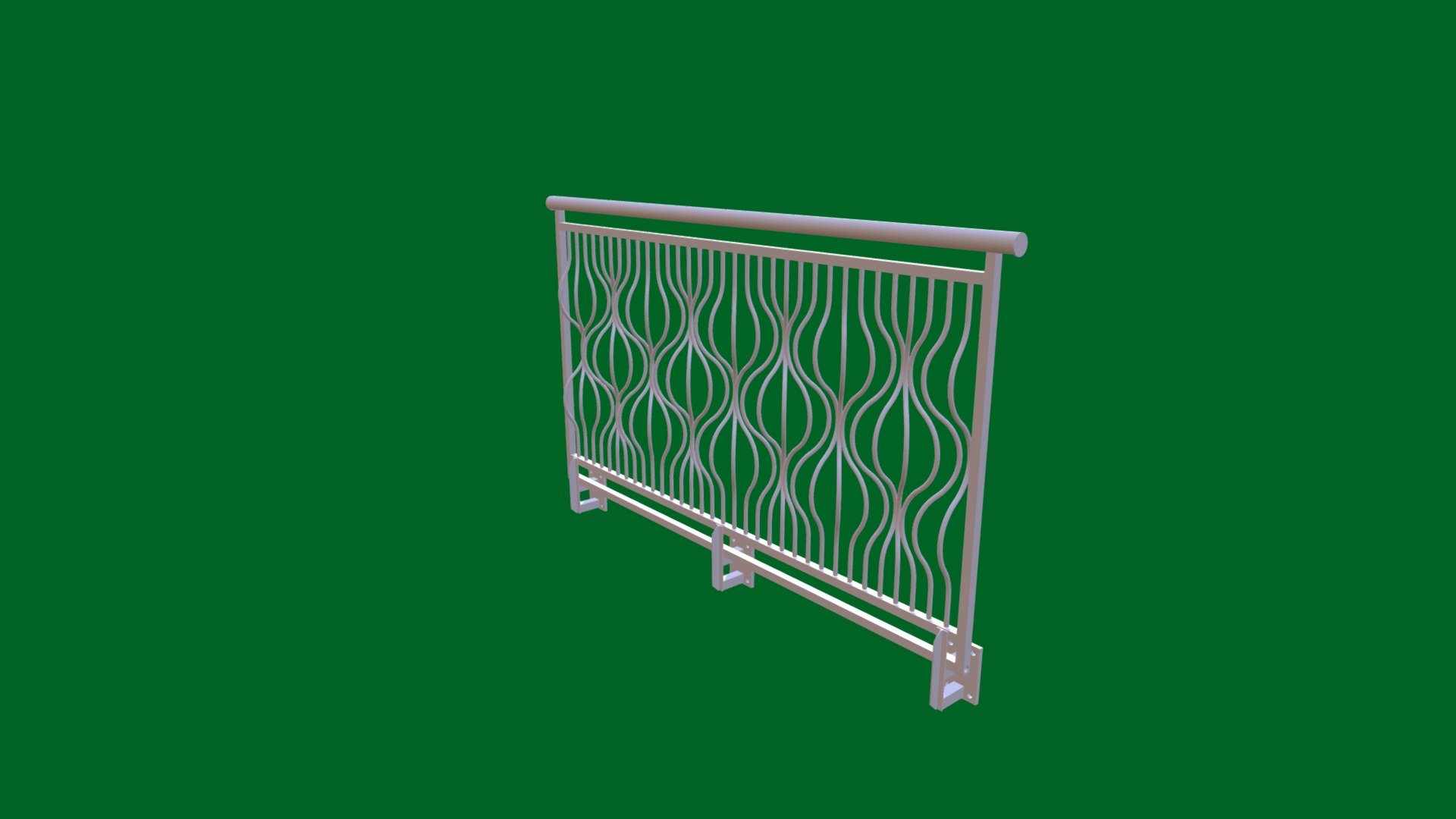 V1 Gelaendersegment 1 — Sketchfab embed 3D viewer
