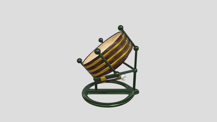 drum 3D Model