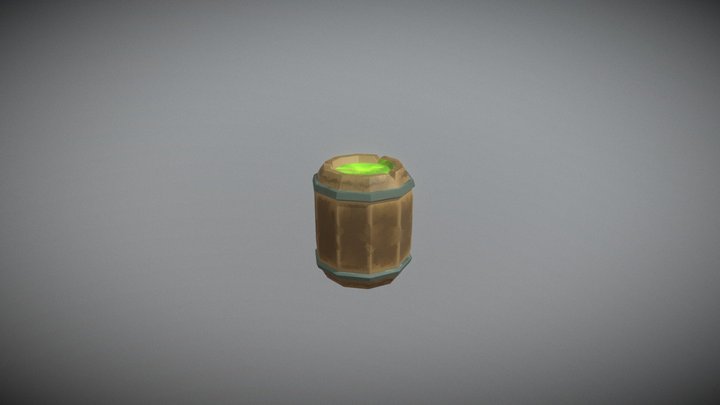 Barrel 3D Model