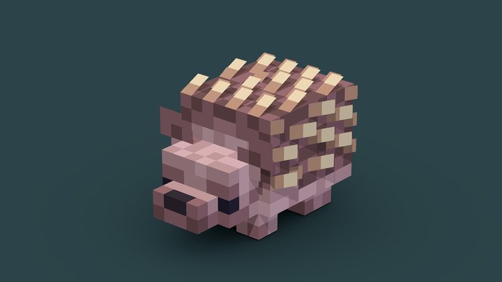Hedgehog 3D Model