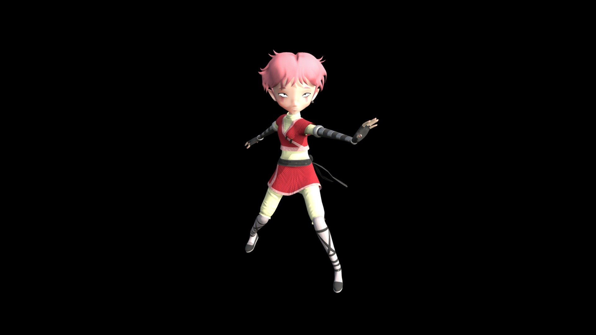 Aelita From Code Lyoko 3d Model By Cakeman1992 916ab42 Sketchfab