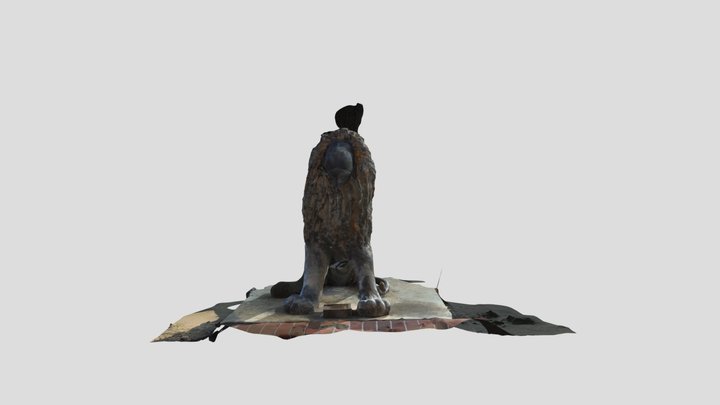 Leal Lion Color 3D Model