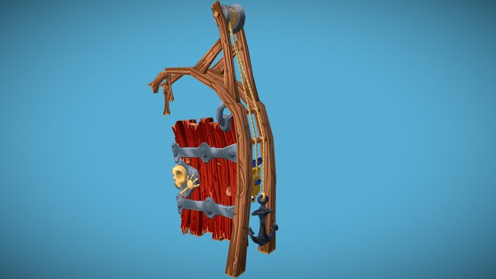 City gate - Raf & Lemy : The Curse of Sakham I 3D Model