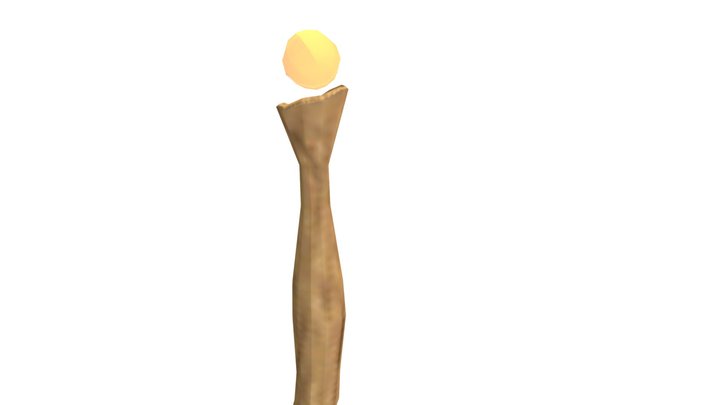 Wand of Fireballs 3D Model