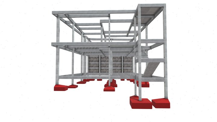 EDIFICIO COMERCIAL/RESIDENCIAL 3D Model