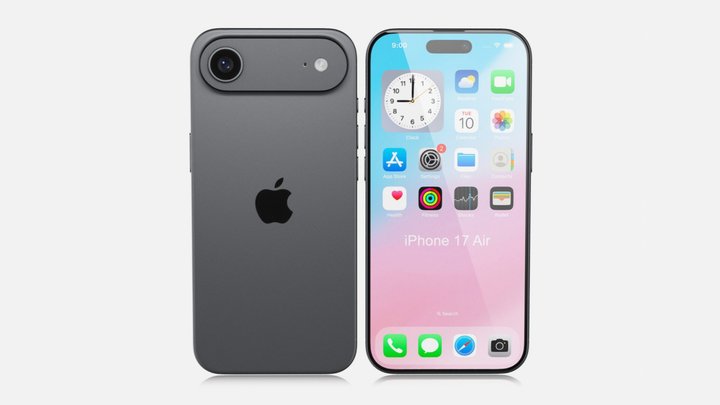 Apple iPhone 17 Air v3 – Free 3D Model STL