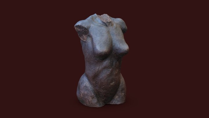 Terracota Female torso 3D Model