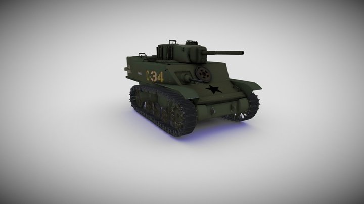 Tank 3D Model