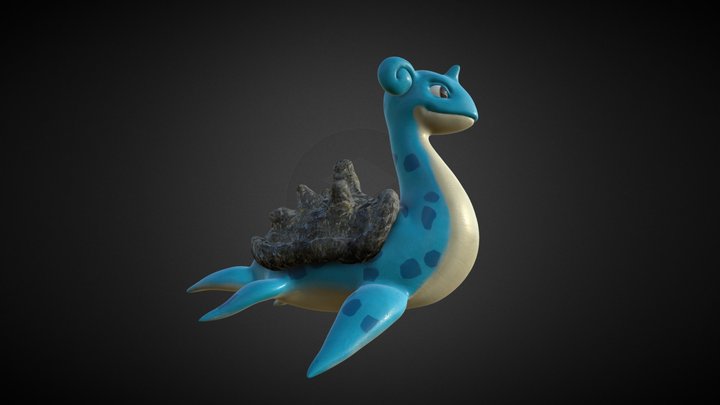 Lapras 3D Model