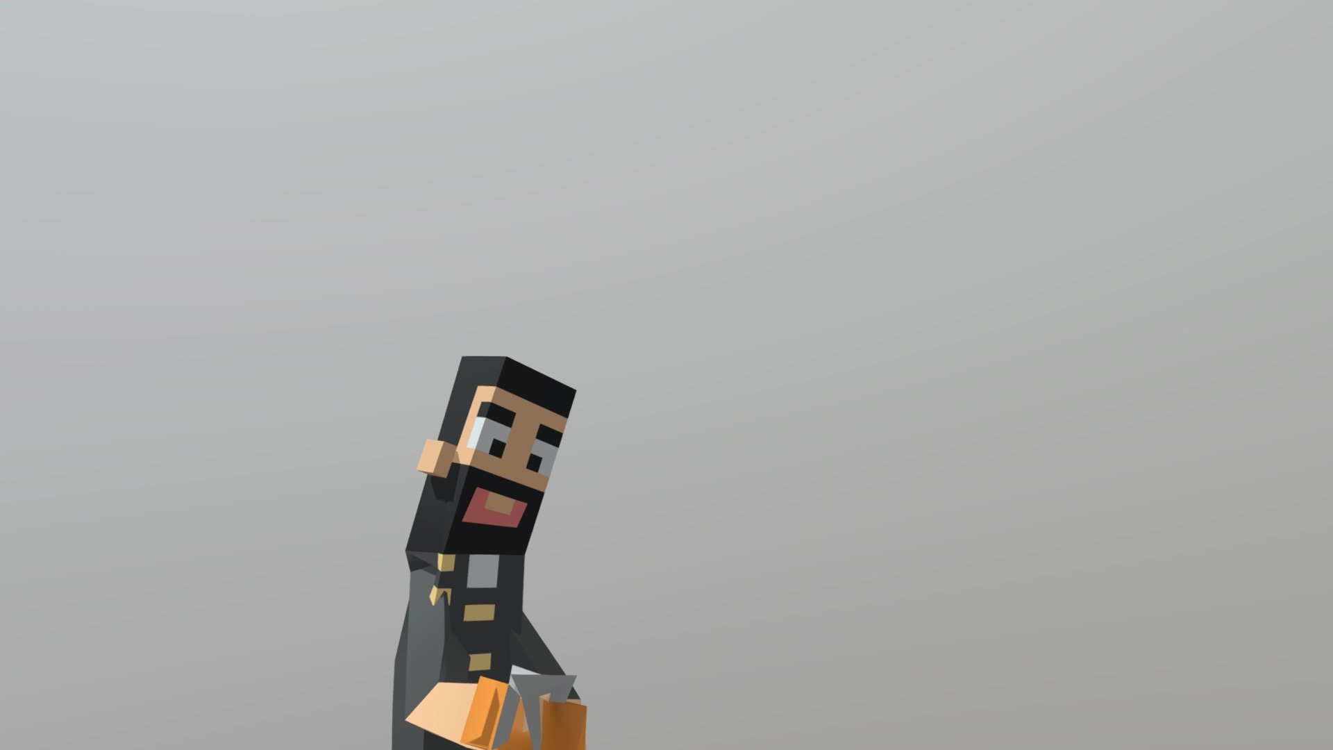 Billy Mays Thumbs Up (Sitting Version)