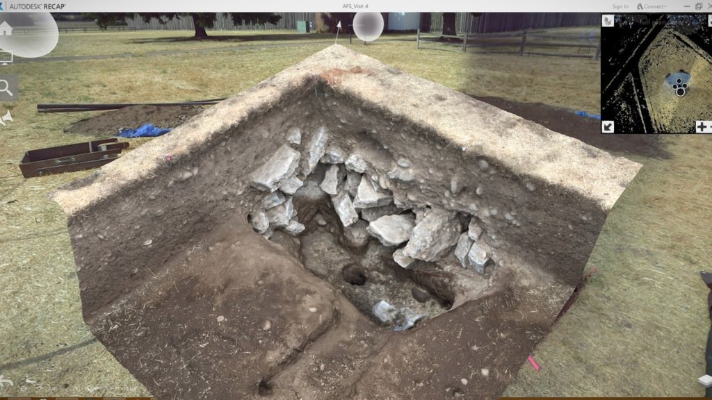 Archaeological Field School Foundation Rubble Download Free 3D model