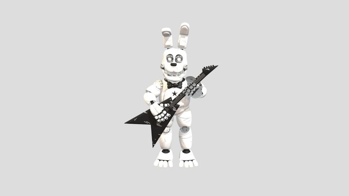 Rockstar Bonnie 3D Model