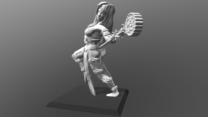 Zariel, The Everfrost Beta 3D Model