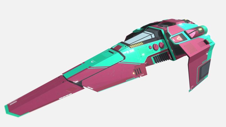 wipeout 3D Model