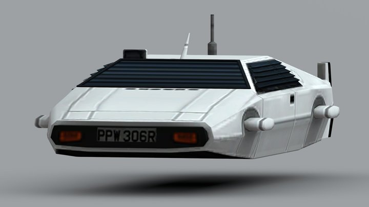 Spy-Car 3D Model