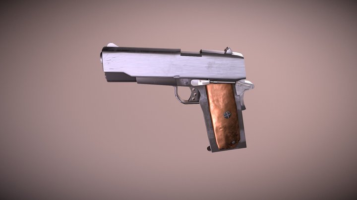 Gun 3D Model