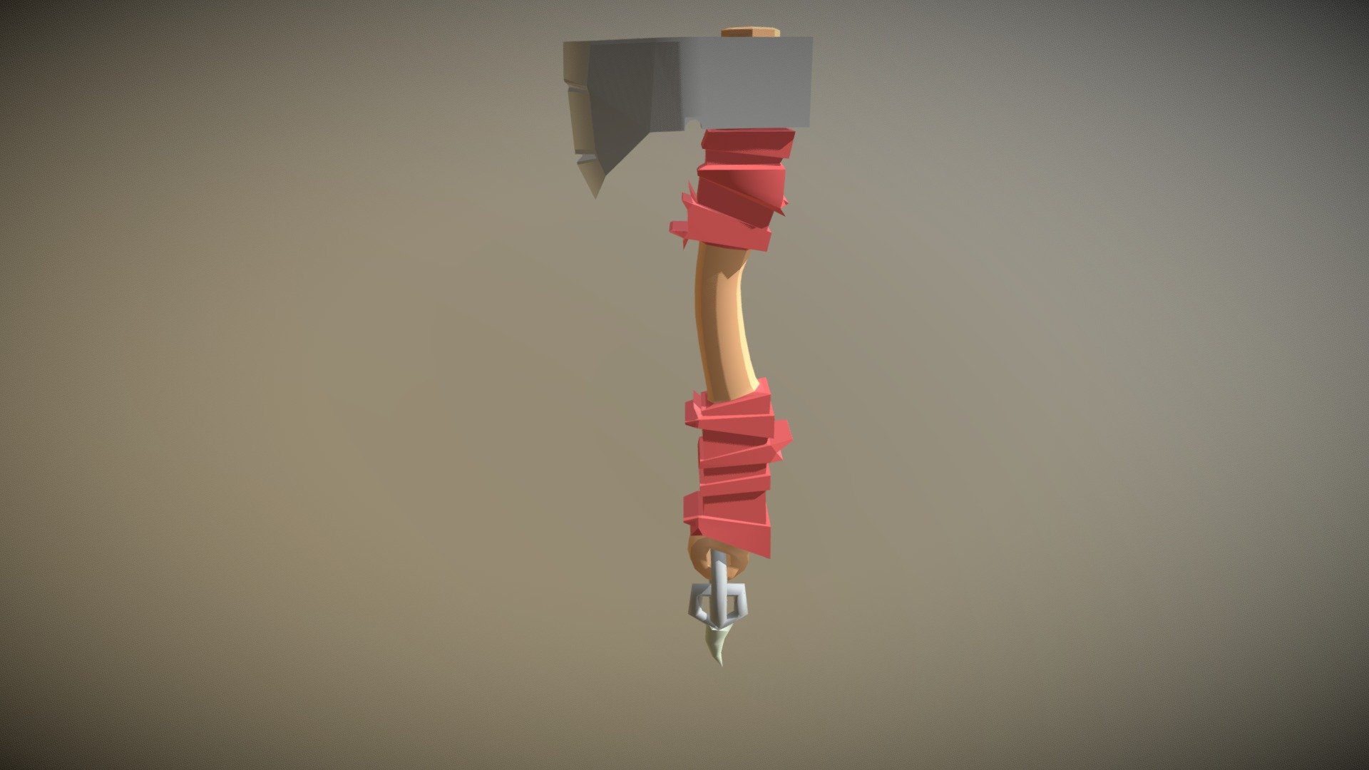 Low Poly Axe