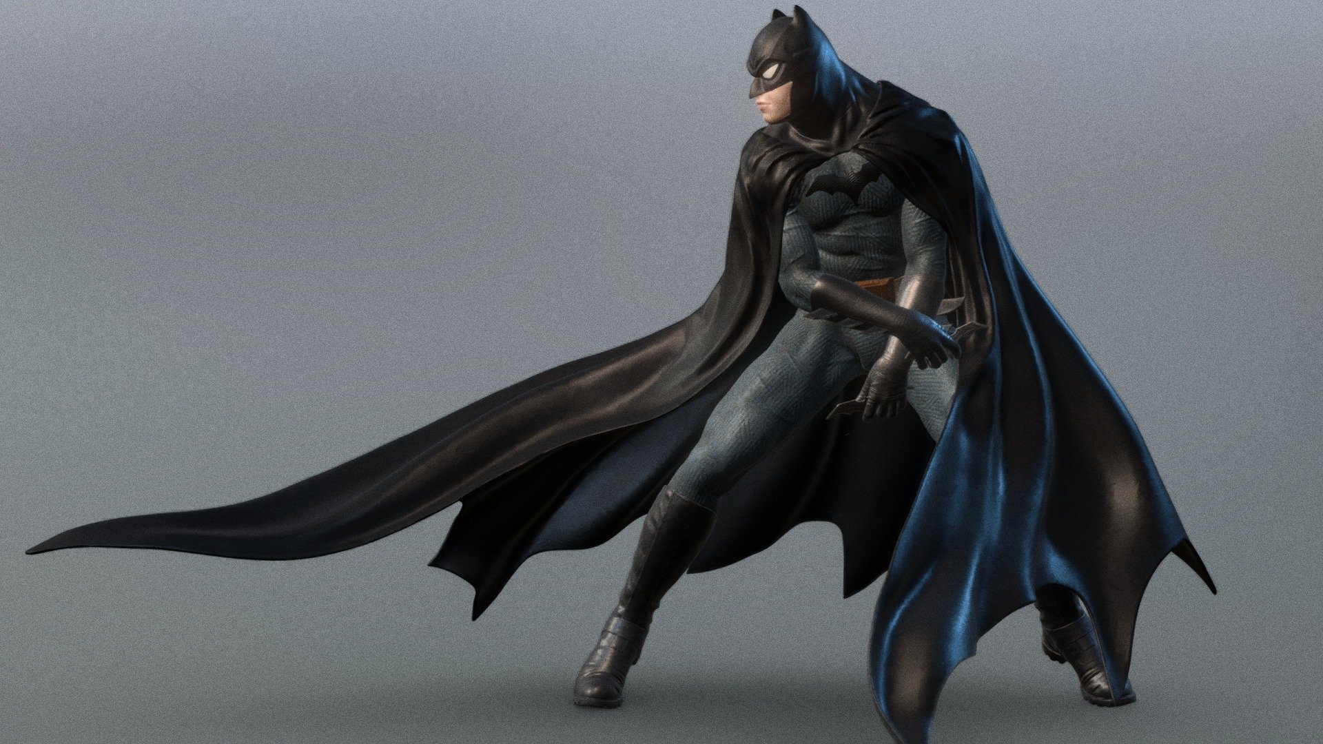 Batman - 3D model by Leonth (@leonth) [91789d7]