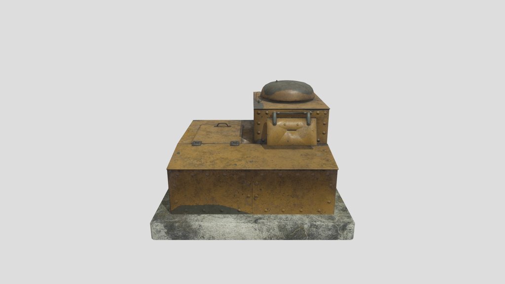 Ft 17 Tsf Radio Command Bunker Yellow