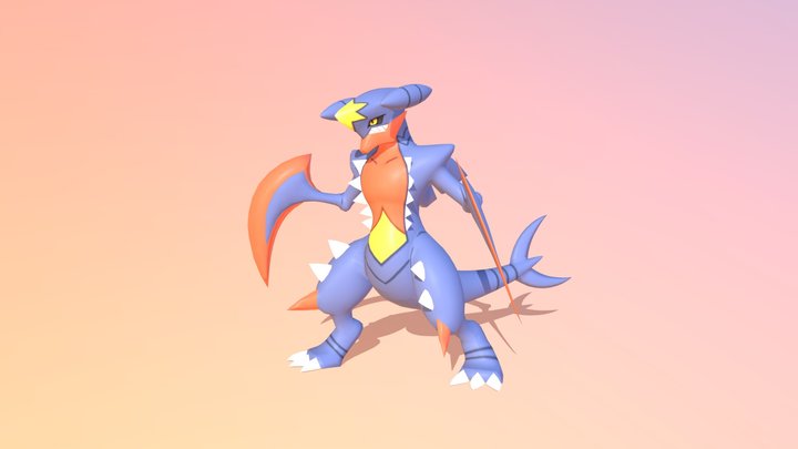 garchomp mega 3D Model