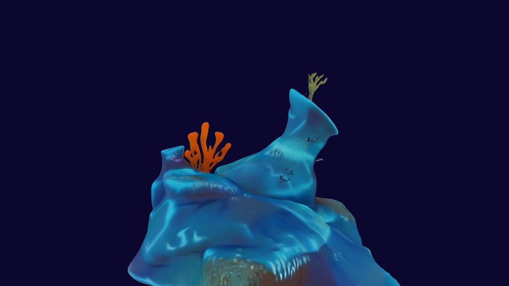 Meshy AI - Rock Formation