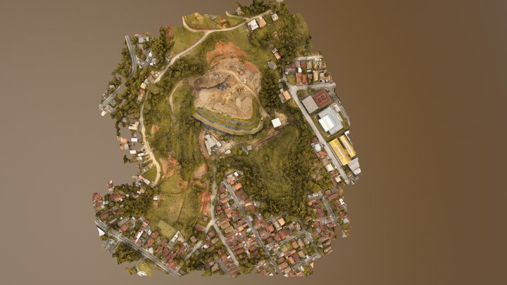 Aterro Sanitario Ilhabela 3D Model