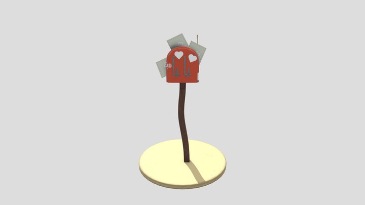 fbx for letterbox 3D Model