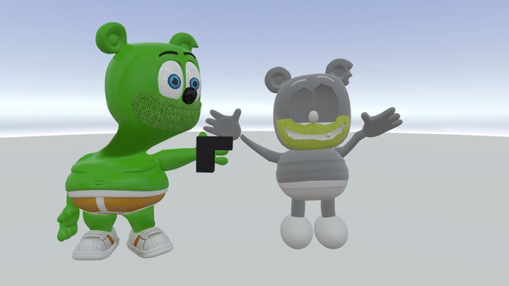 gummibär meets gummy sons ( DO NOT STEAL IDEA) 3D Model