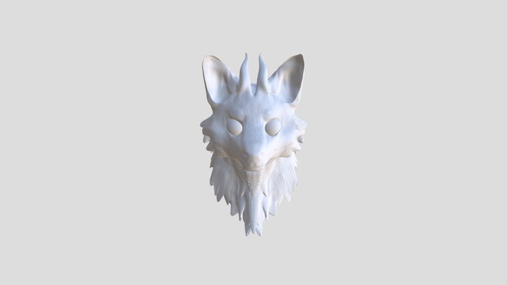 Halloween Mask 2021 file 3D Model