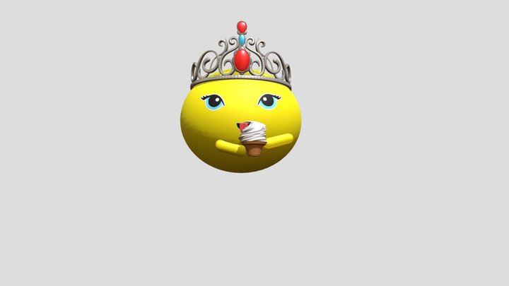 happy face (2) 3D Model