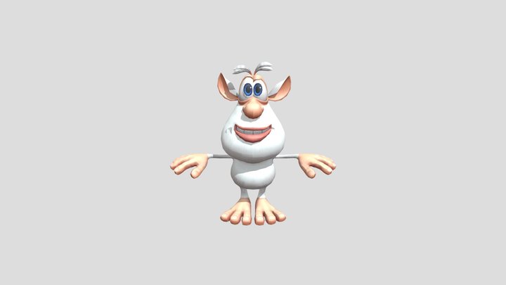 Booba Gangnam Style (V2) 3D Model