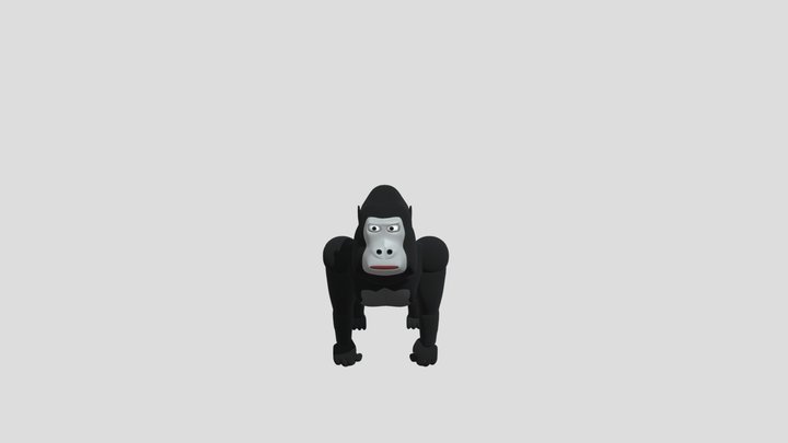Gorilla 3D Model
