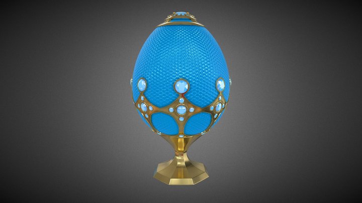 Fabergé Egg 3D Model
