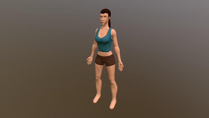 Lara Final 3D Model