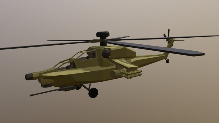 Mi-28 Havoc 3D Model