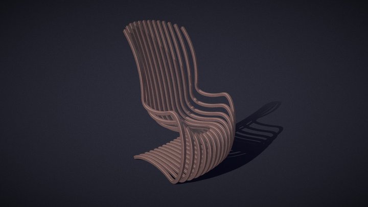 Parametric Chair 3D Model