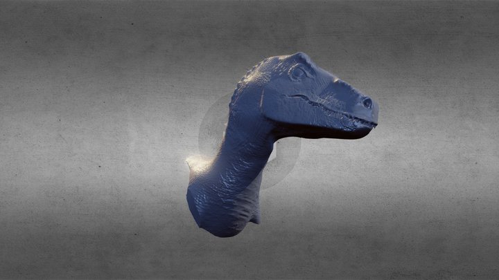 Velociraptor 3D Model