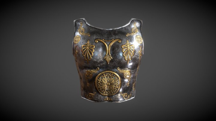 Front Armor 3D Model