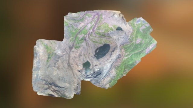 Rajapur Coal Mine: Active Site 3D Model