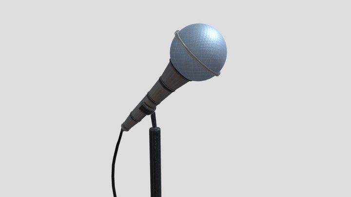 Microphone 3D Model