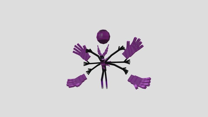 3D Model: Minecraft EnderMan ~ Buy Now #90659393