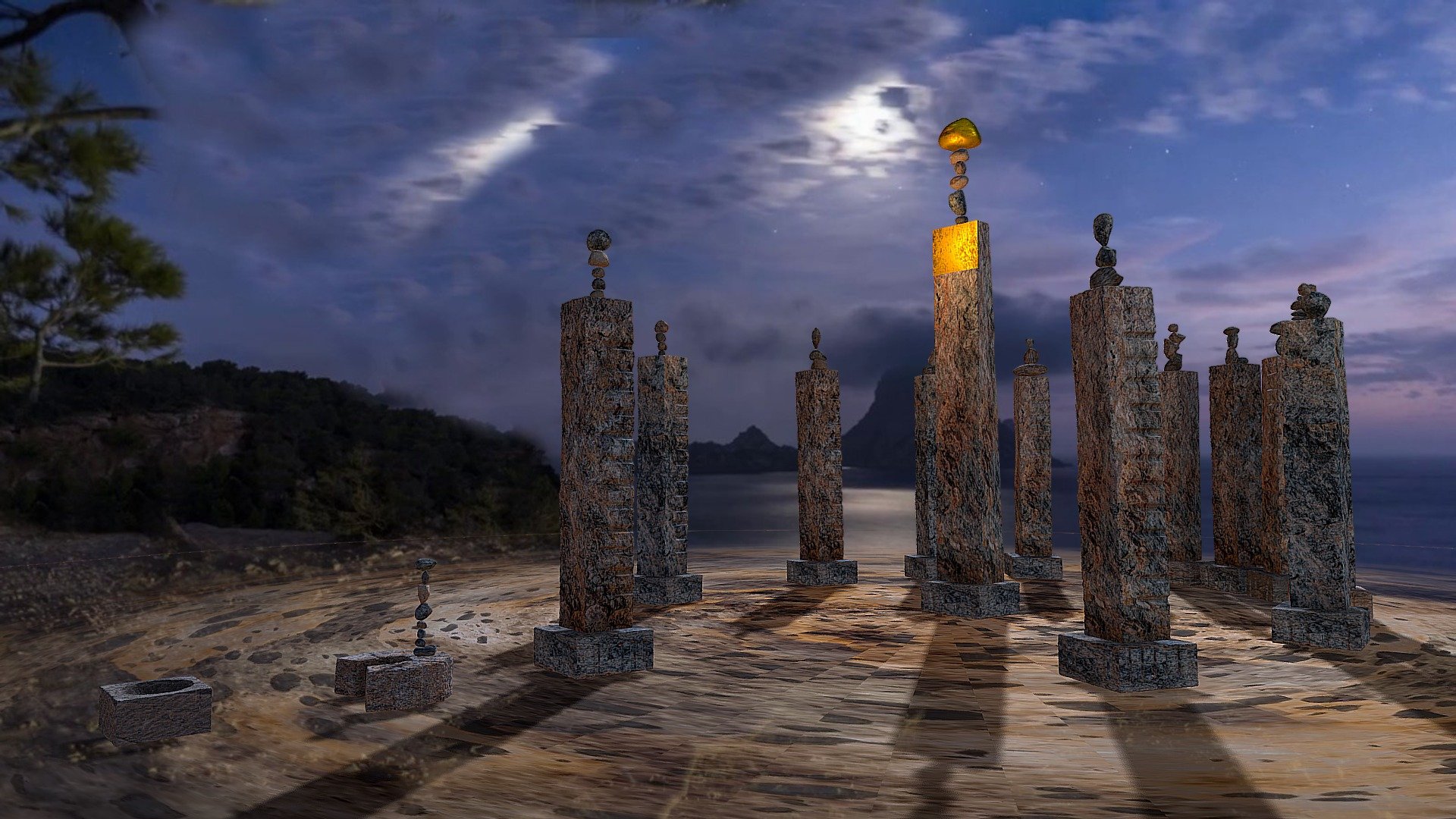Time and Space by Andrew Rogers