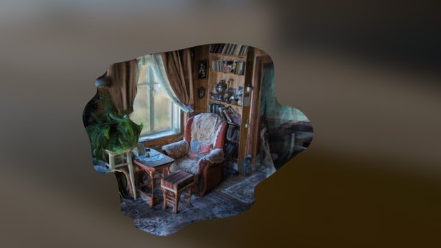 В дачном доме 3D Model