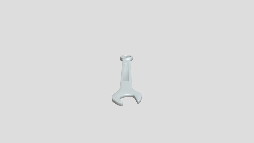 Low Poly Wrench