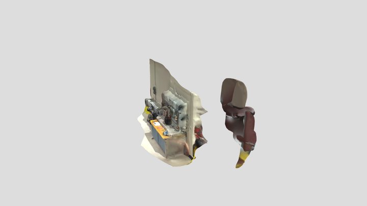Machine c 1 3D Model
