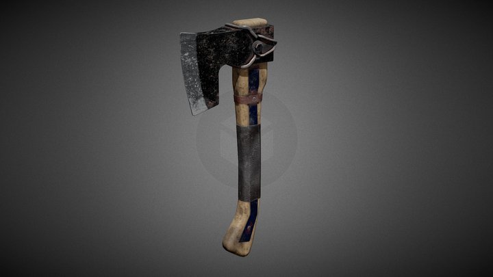 Survivalist's Axe 3D Model