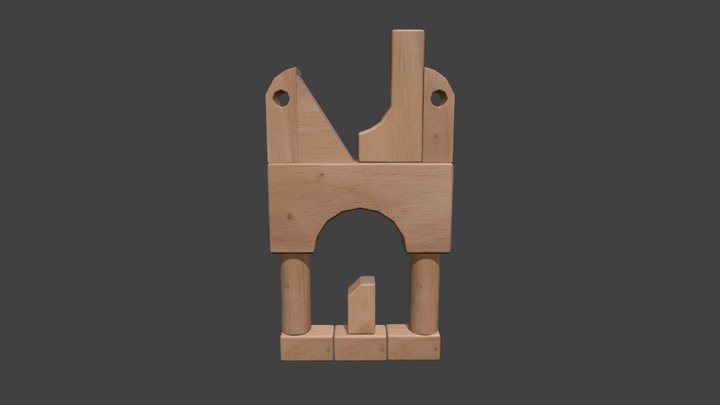 Unit Blocks 3D Model