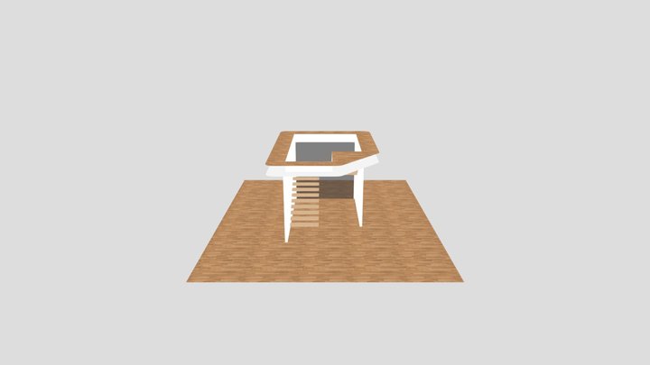 Pólkowe zascianki 3D Model