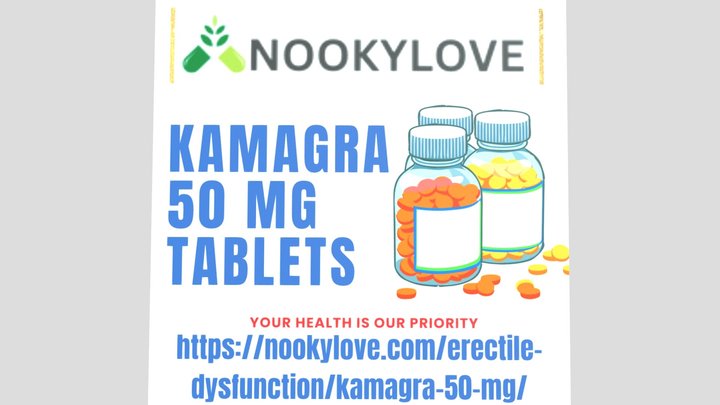Kamagra 50 mg Tablets 3D Model