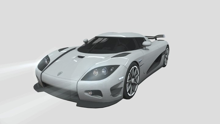 a8 koenigsegg ccxr trevita – Modelo 3D gratuito STL